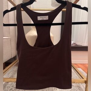 Babaton Brown Tank Top